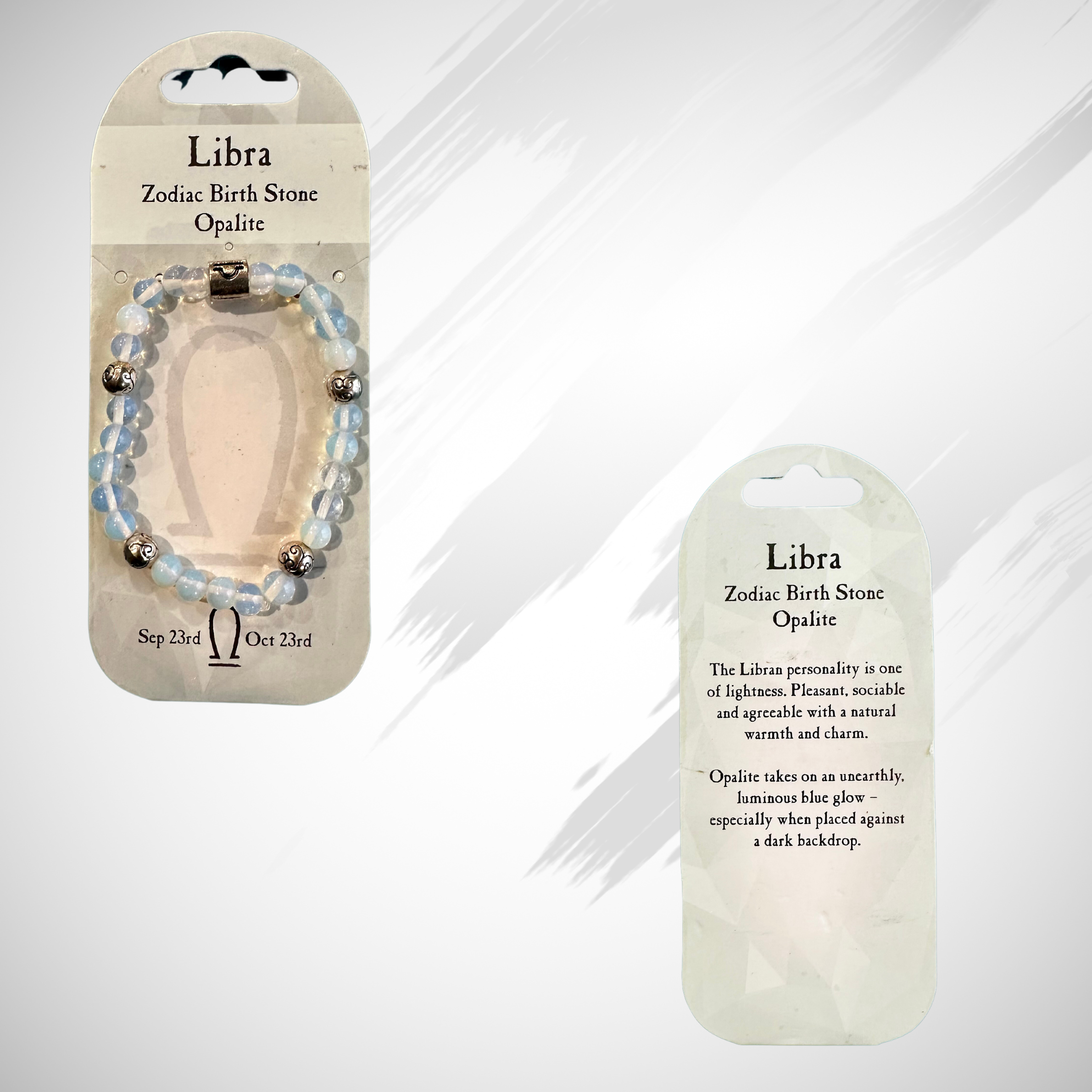 Libra Zodiac Bracelet (तुला राशि) – Gemstone Galaxy